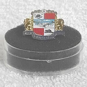 City of Niagara Falls Canada Brass & Enamel Pin!!